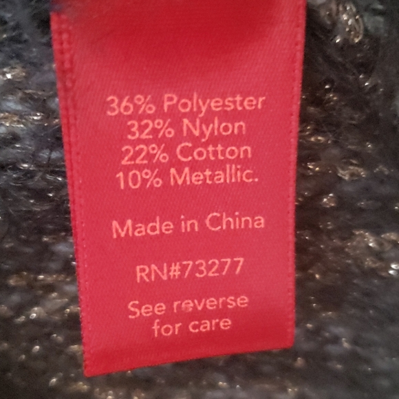 Jennifer Lopez CLEARANCE Eyelash Metallic Sweater - Picture 5 of 11